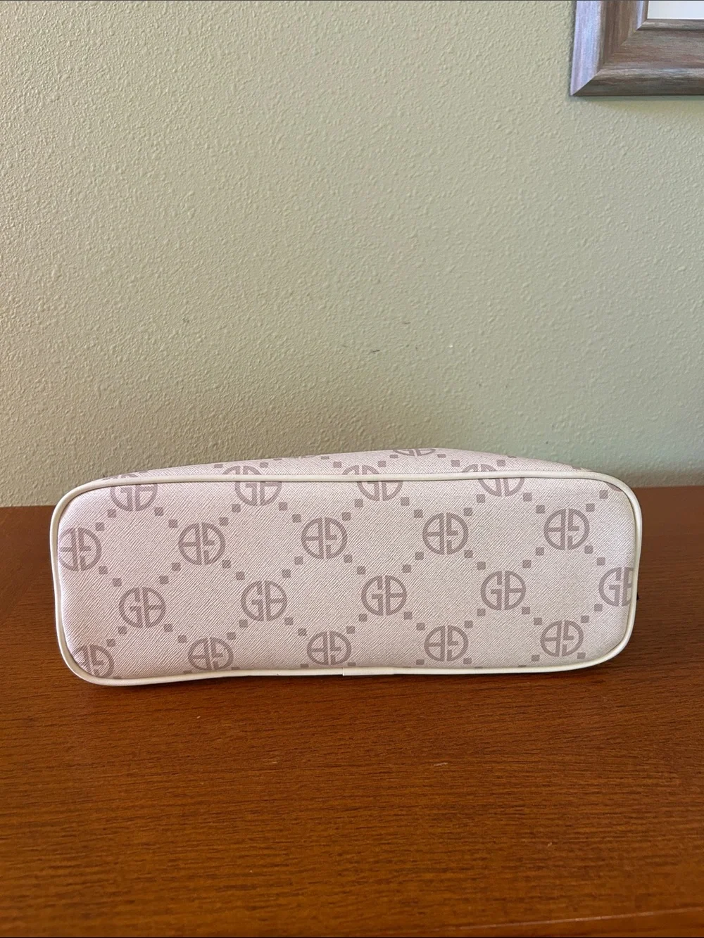 Giani Bernini Purse Monogram Signature Dome Satchel Crossbody Bag‎